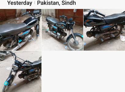 unique 70cc 2020 model all okay bike no work required