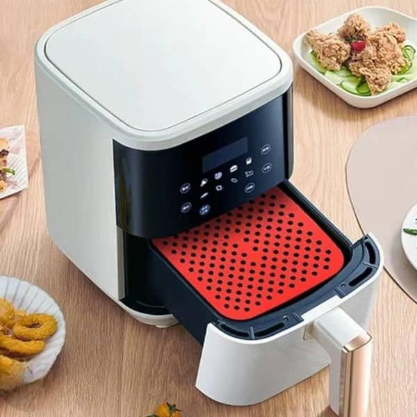 Reusable Non-Stick Silicone Air Fryer Basket Liner Mat