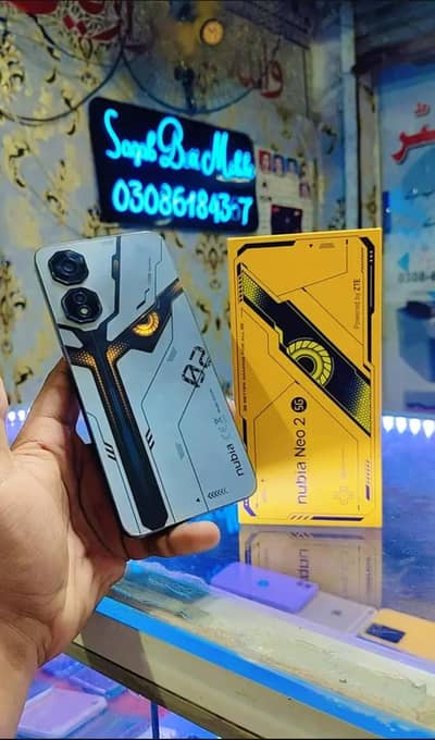 ZTE nubia New 2 5g best for pubg 8GB 256GB with box