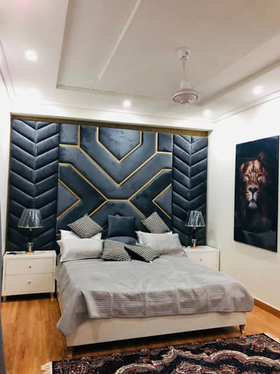 One bedroom apartment fully luxury furnished available for rent location E-11 4 Islamabad