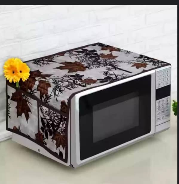 Microvave oven cover water proof dust proof or 100% water proof full size oven covers with 4 side storage pockets Microwave oven kitchen appliances oven cover full size 85*35cm