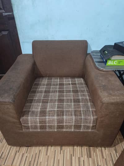 2 single seater 1 three seater sofa for sale