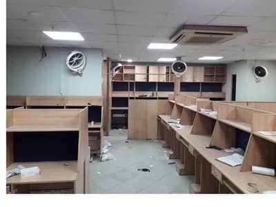 Semi Furnished Area 2200 Square Feet Brand New Corporation Office Available For Rent In Barket Market Garden Town Lahore