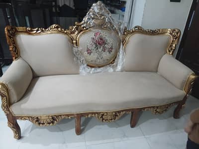 royal bed sofa set