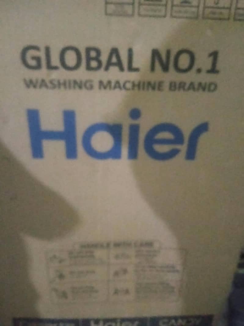Haier automatic machine 0
