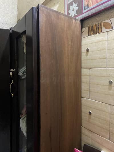 New & Unused Wooden Crockery Showcase | Glass Door Cabinet