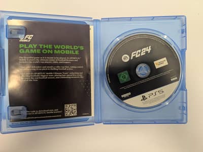 fc 24 PS5 dvd used
