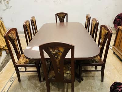 Dining Table Set | 8 Chairs