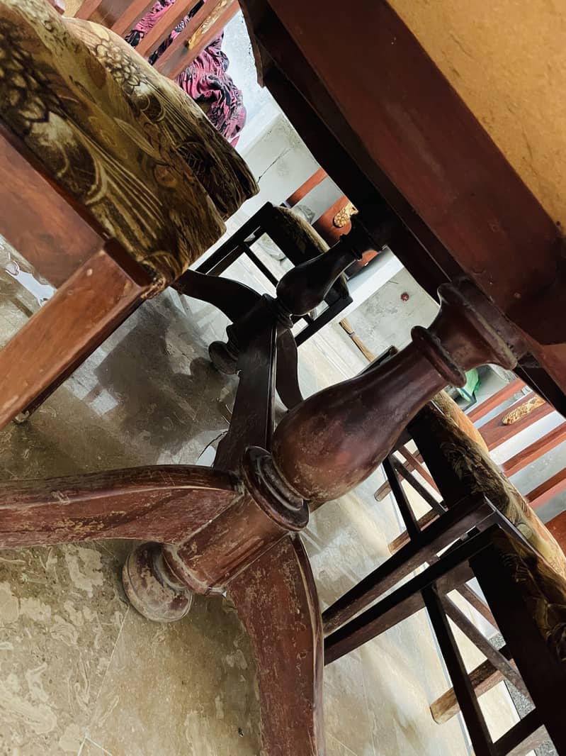 Dining Table Set | 8 Chairs 8