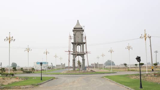 2 Marla commercial On Ground plots available on installments main road BRB canal Batapur