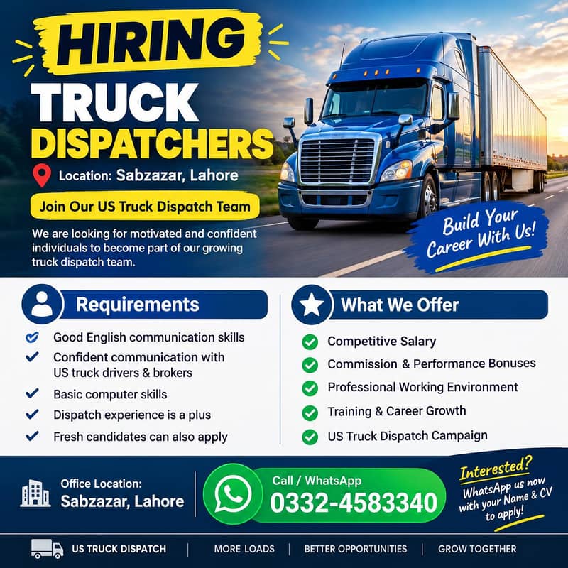 Truck dispatching US 0