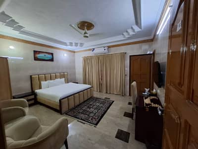 FOR RENT Fully Furnished 9-Beds Double Storey House F-7/2