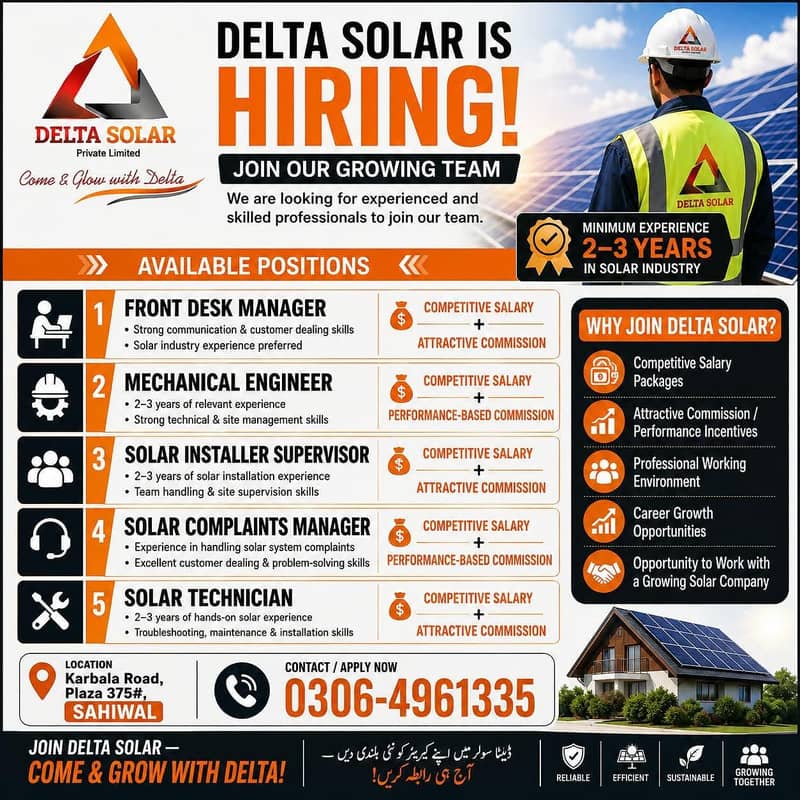 Delta solar 0