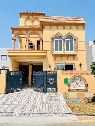 5 Marla Spanish Design House Available For Sale With Hot Location Near By Park Hospital DHA Main Bolivar