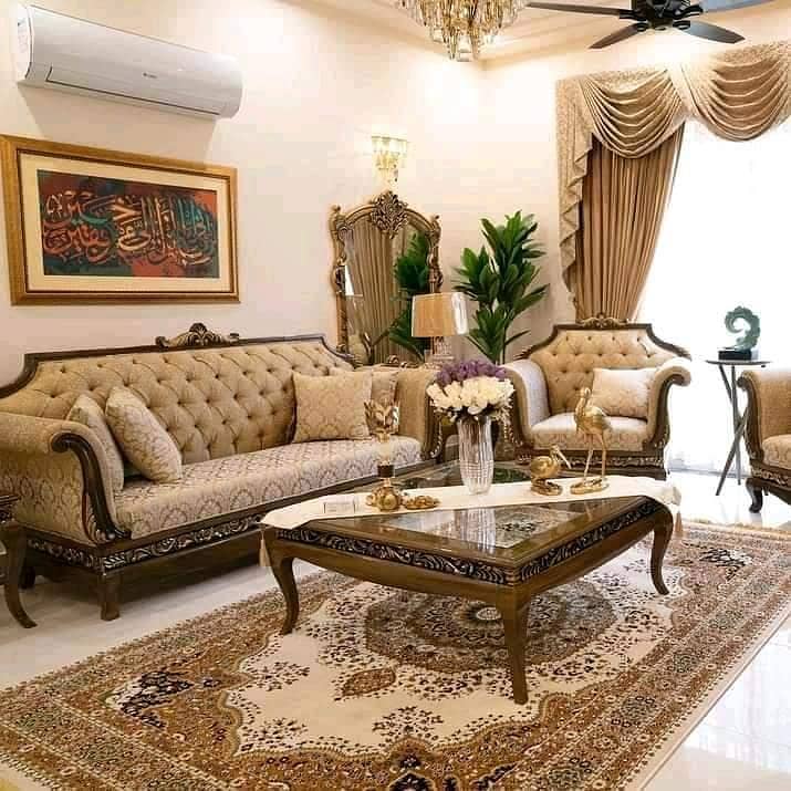 SOLID CHINIOTY SOFA SET's 1