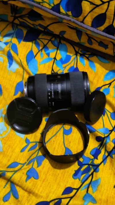 sigma lens 18/35 1.8 lenz for Canon