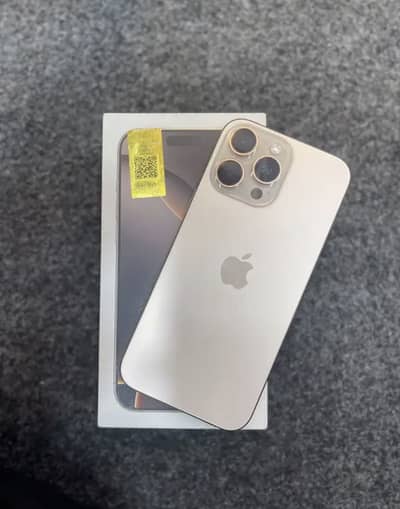 iPhone 16 Pro Max 256 PTA