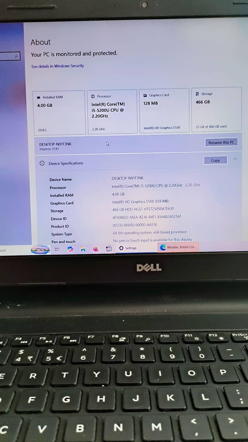 Dell Core i 5 5