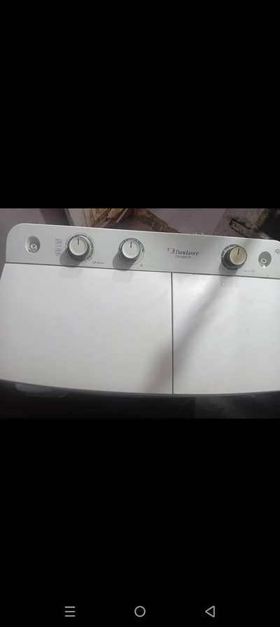 dewlance washing end drayr mashin