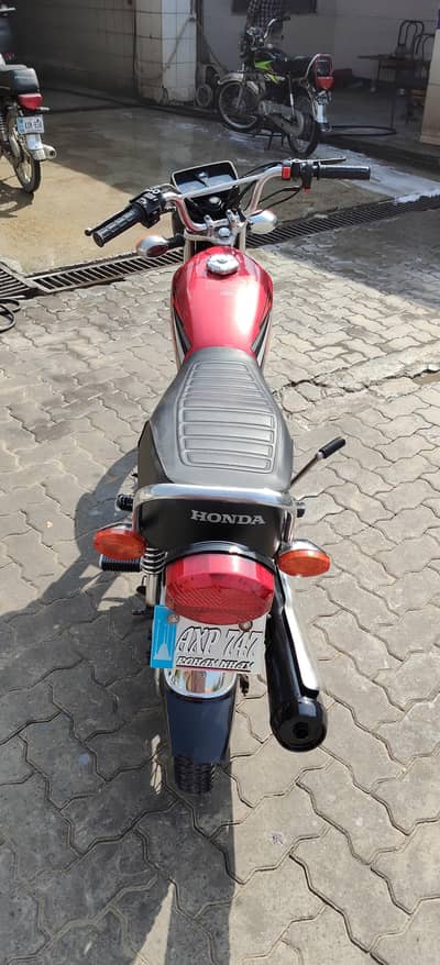 honda 125 salf start