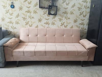 sofa cum bed almost new