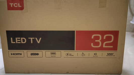 TCL 32-inch LED TV (Brand New)