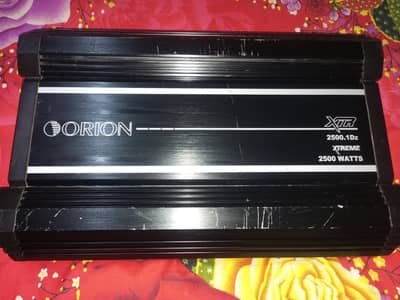 ORION XTR2500.1Dz XTR Series 2500W RMS 1-Channel Class-D Amplifier