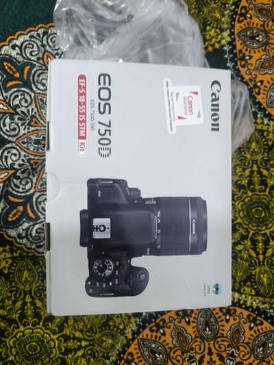 Canon 750D with Kit lens & 75-300 VR lens