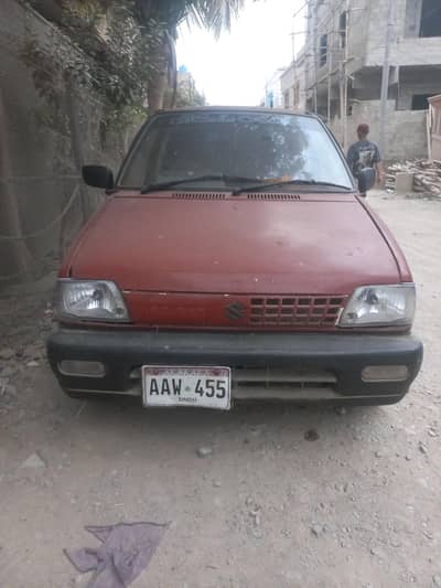Car Urgent Sale Suzuki Mehran VXR 1997
