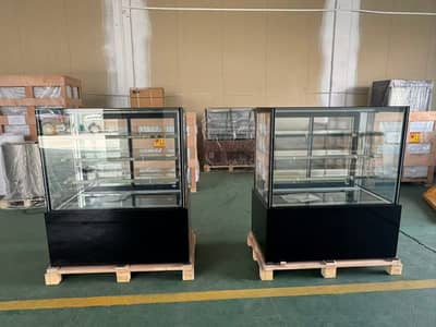 Display Counter Food Display Showcase,Chiller Salad Bar Steel Counter