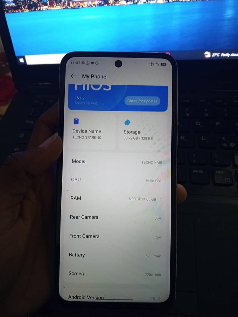 Tecno spark 40 0