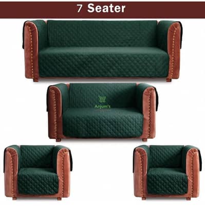 Brand New Sofa Covers 7 seater (Green)