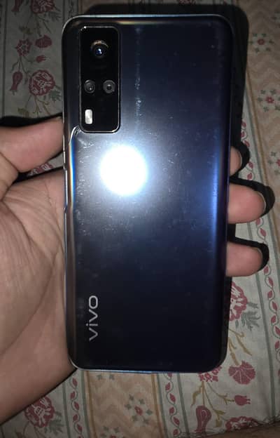 Vivo Y51s 8gb 128gb scrn chnge fnger not work