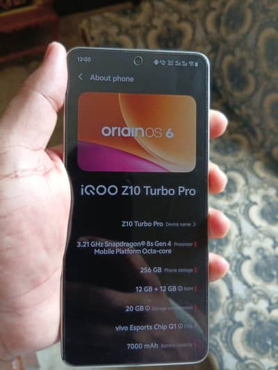Vivo iQOO Z10 TURBO PRO OFFICIAL PTA