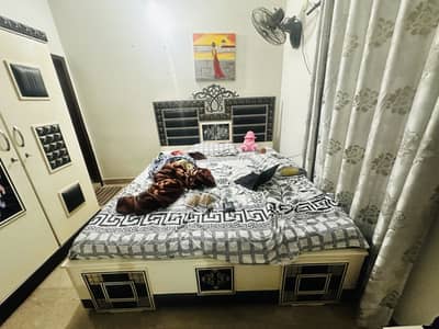 Wedding Set with king size bed and big wardrobe