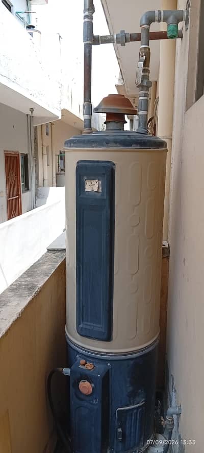 Good condition gas geyser
