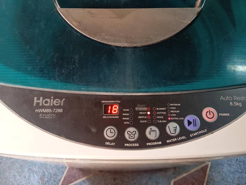 Haier fully automatic machine 1