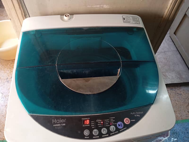 Haier fully automatic machine 5
