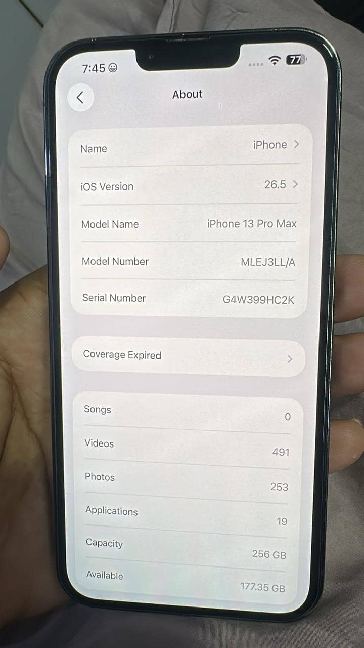 Iphone 13 pro max 5