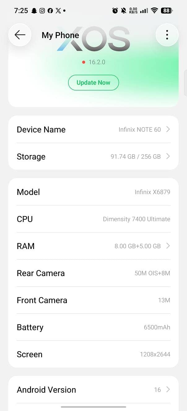 Infinix Note 60 7