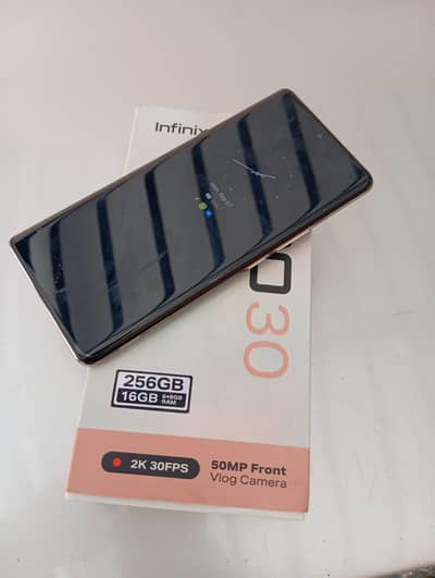 Infinix Zero 30 With Box Original Charger & Cable