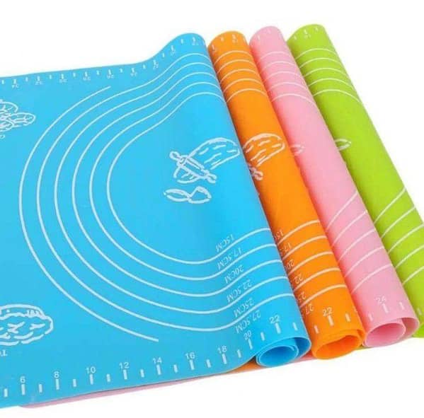 Kitchen Baking Mat - Silicone Roti Mat [For rolling rotis, pizza, cakes and pastries] - Umme Saad Store. .