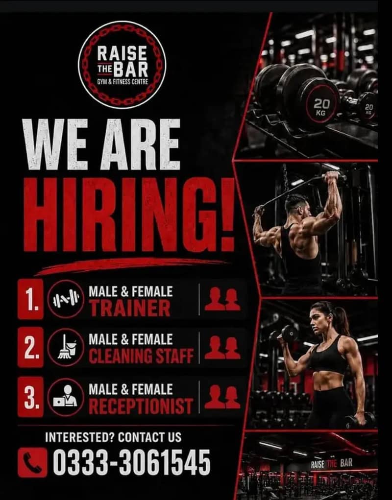 Trainer Helper+ Receptionist (Female) 0