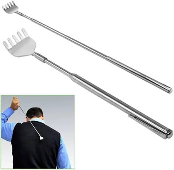 New Expandable Back Fork Scratch Practical Telescopic 249