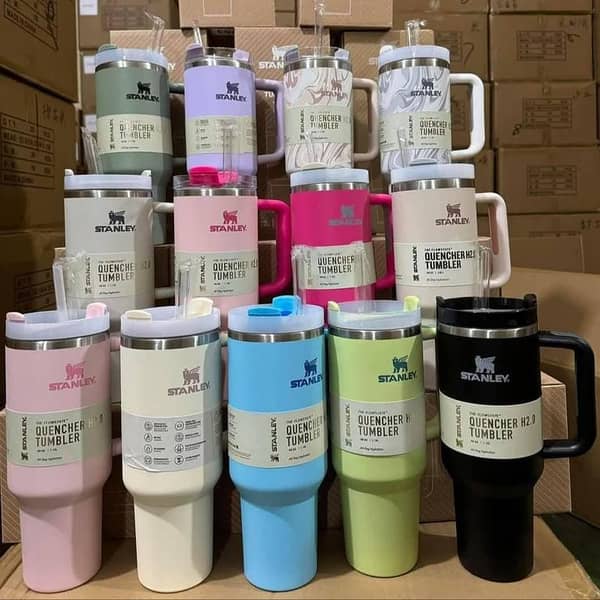 ORIGINAL Stanley Tumbler 40oz 1.18L with Straw caps