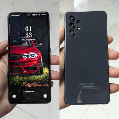 Samsung Mobile A32 With Box Panel Changed