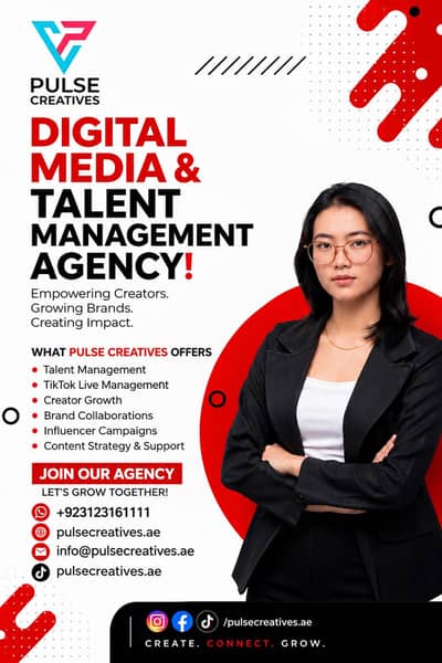 Digital Media & Talent Management Agency