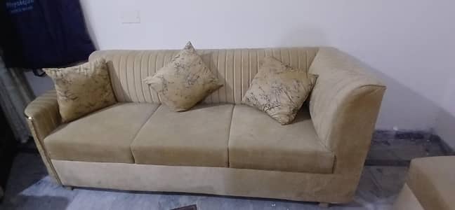 6 seater L shape new sofa