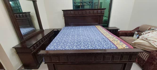 wooden Bed set
