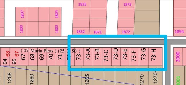 7 Marla Residential Plot